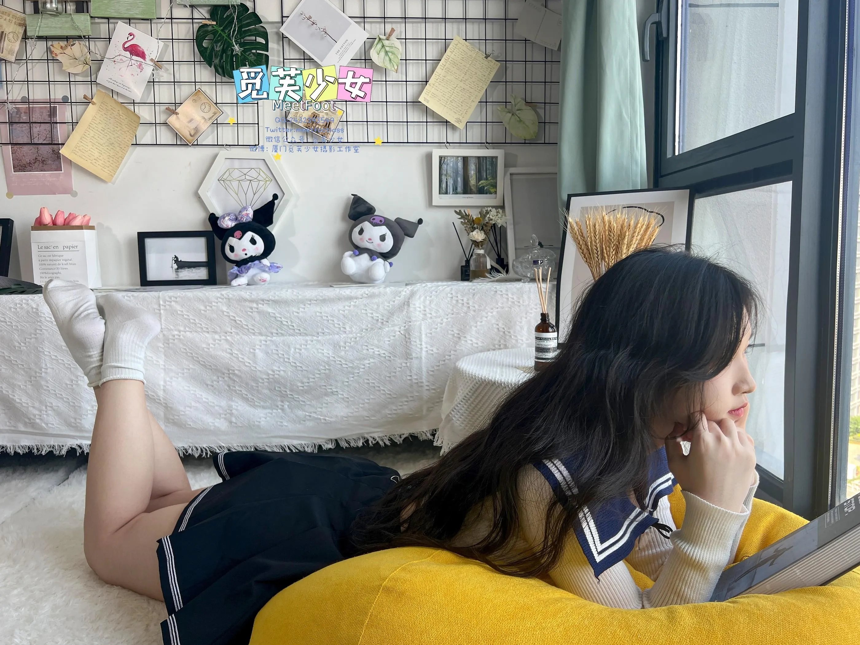 [觅芙少女]NO.018 JK短裙美少女-1 [105P]插图9
